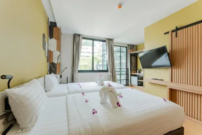 Camera Deluxe con Letti Singoli — Sky Wave Patong